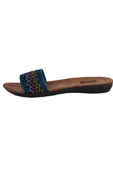 Papuci de plaja, Flex, denim, albastru Papuci de plaja, Flex, denim, albastru