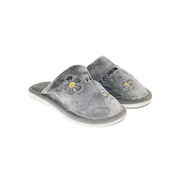 Papuci casa dama Trendd Flow, Gri, 40-41