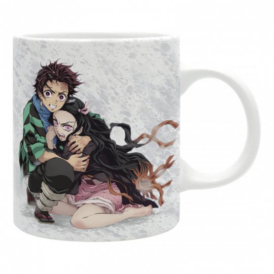 Cana - Demon Slayer - Tanjiro and Nezuko, Ceramica, 320 ml, Multicolor