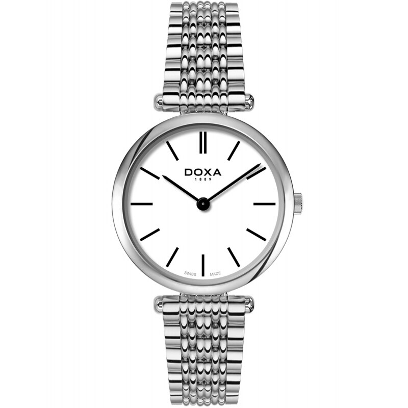 Ceas dama Doxa 111.13.011.10 Quartz Argintiu