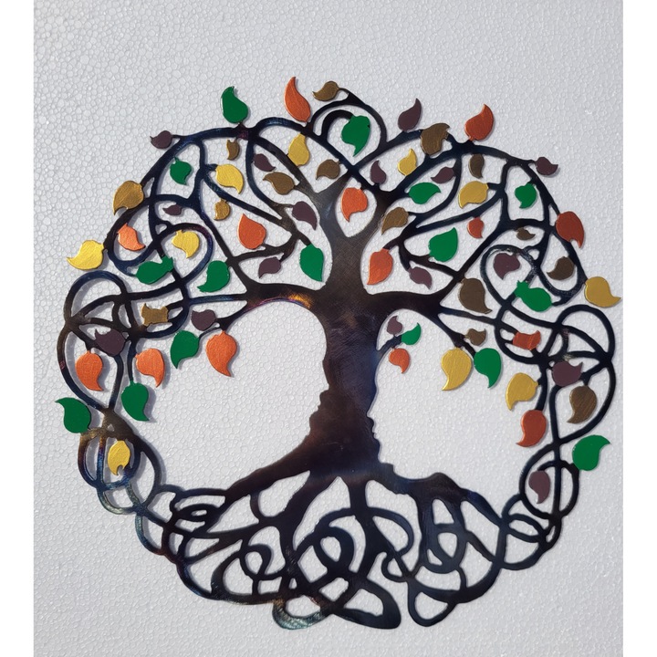 Fal dekoráció "Infinity Tree", őszi kiadás