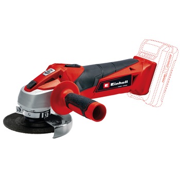 Polizor unghiular fara fir Einhell Power X-Change TC-AG 18/115 Li-Solo, diametru disc 115mm, 8500 rpm, taiere max, 28 mm Polizor unghiular fara fir Einhell Power X-Change TC-AG 18/115 Li-Solo, diametru disc 115mm, 8500 rpm, taiere max, 28 mm