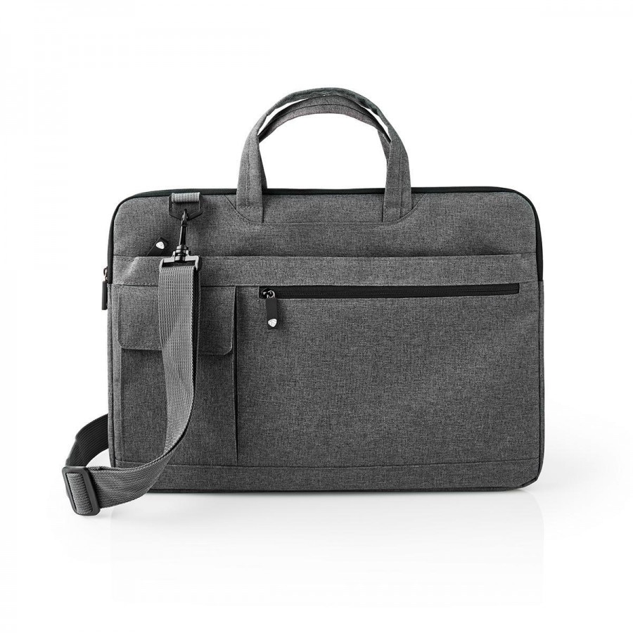 Geanta laptop, Nedis, 16 inch, Nylon, Gri