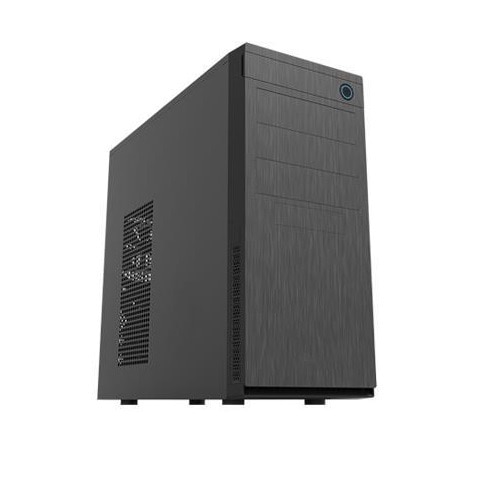 Carcasa PC, C-tech, ELOX, Negru, 41.2 x 18.5 x 45 cm