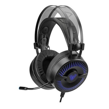 Castii, AULA, Cold Flame, 20 Hz - 20 000 Hz, Jack 3.5 mm, USB, Albastru Castii, AULA, Cold Flame, 20 Hz - 20 000 Hz, Jack 3.5 mm, USB, Albastru