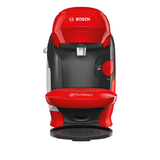 Aparat pentru bauturi calde, Bosch Tassimo Style TAS1103, 1400 W, 0.7L, 3.3 bar, autocuratare si decalcifiere, Rosu