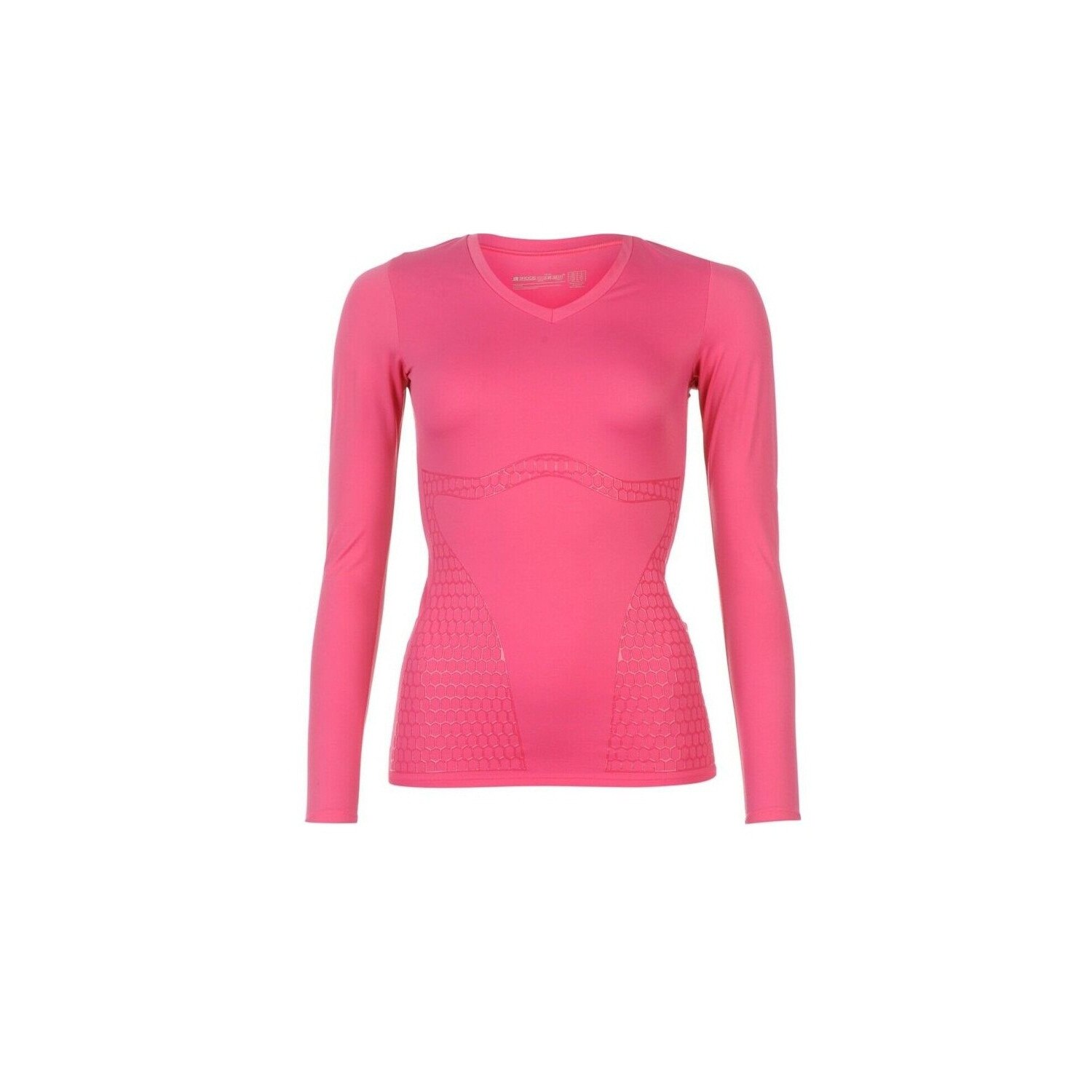 Bluza sport dama Shock Absorber Compression, Roz, L