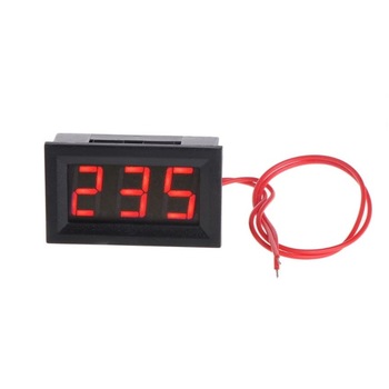 Voltmetru digital 220V, AC 30-500V pentru panou, display Rosu Voltmetru digital 220V, AC 30-500V pentru panou, display Rosu