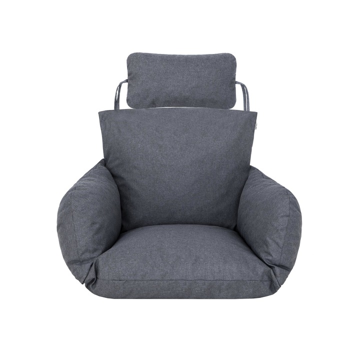 Perna de gradina "Barry" Albastru marin Ekolen 60x50x18 cm / 55x52x18 cm