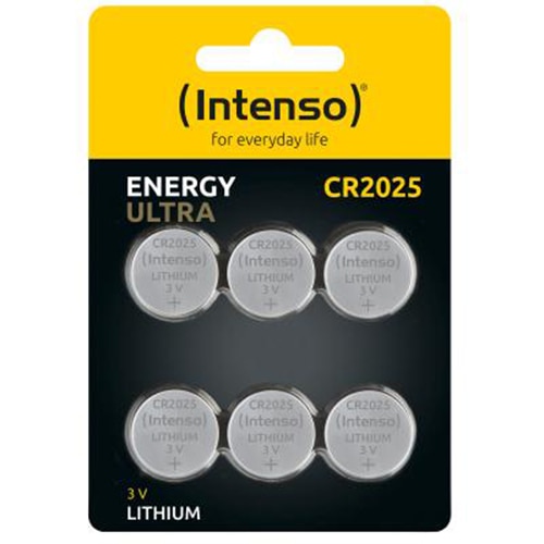 Baterii Lithium Intenso Energy Ultra CR2025, 6 Buc