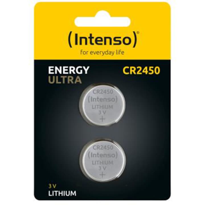 Lithium Intenso Energy Ultra CR2450 elem, 2 db