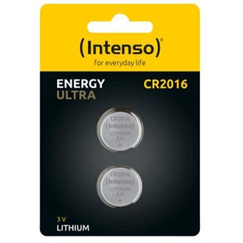 Baterii Lithium Intenso Energy Ultra CR2016, 2 Buc Baterii Lithium Intenso Energy Ultra CR2016, 2 Buc