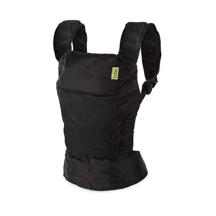 Marsupiu ergonomic Boba Air, Negru, 6+ luni