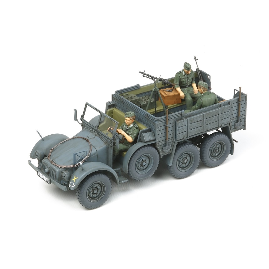 Macheta Militara Tamiya Krupp Protze 1ton (6x4) Kfz.69 with Pak 3,7cm 1:35 TAM 35259