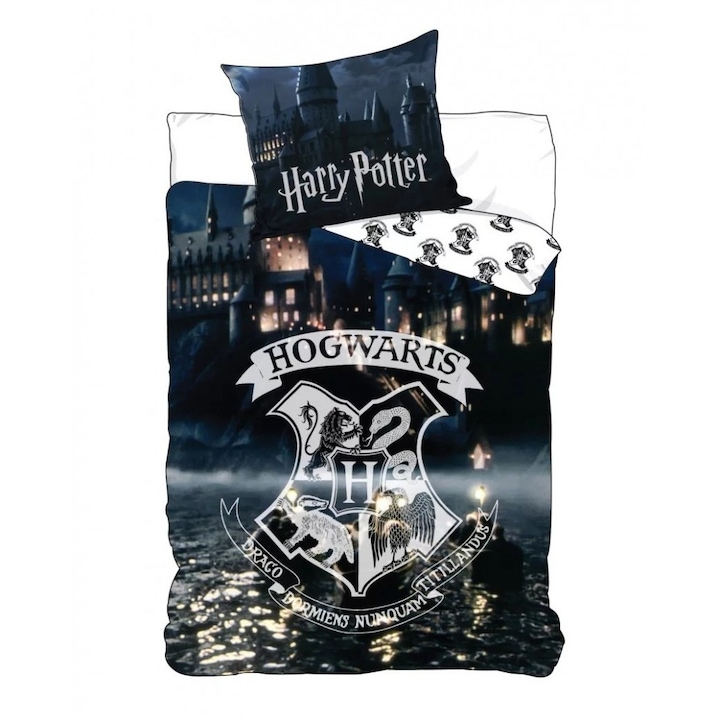 Harry Potter ágyneműhuzat hogwarts 140x200cm 70x90cm