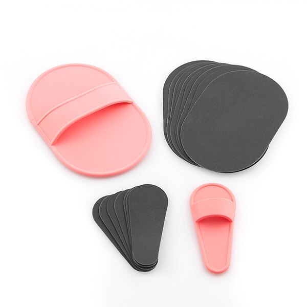 Paduri de epilare si exfoliere practice si eficiente, indeparteaza parul si celule moarte (10 paduri de rezerva)