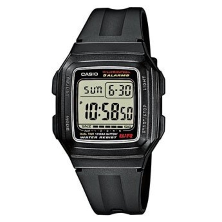 Часовник Casio, Collection F F-201WA-1AEG, Дигитален