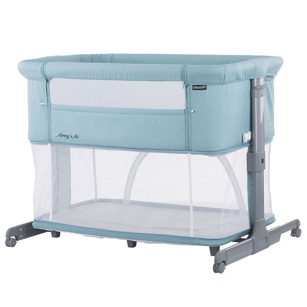 Patut Co-Sleeper si Tarc Chipolino Mommy'n Me 97x72 cm blue mint