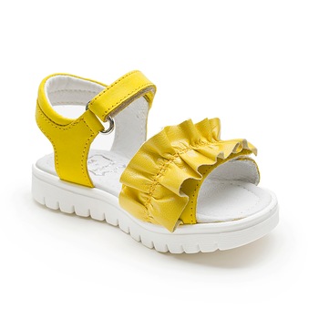 Sandale Kidopo Kido piele 2001, Galben Sandale Kidopo Kido piele 2001, Galben