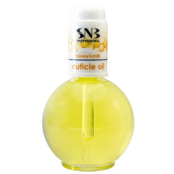 Ulei pentru cuticule cu Miere si Lapte SNB 75 ml Ulei pentru cuticule cu Miere si Lapte SNB 75 ml