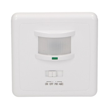 Senzor de miscare si sunet ORNO OR-CR-206, 160°, IP20, 500W, 90 dB, alb Senzor de miscare si sunet ORNO OR-CR-206, 160°, IP20, 500W, 90 dB, alb