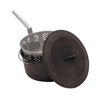 Ceaun din fonta cu friteuza 30 cm Camp Chef CC-CP12 Ceaun din fonta cu friteuza 30 cm Camp Chef CC-CP12