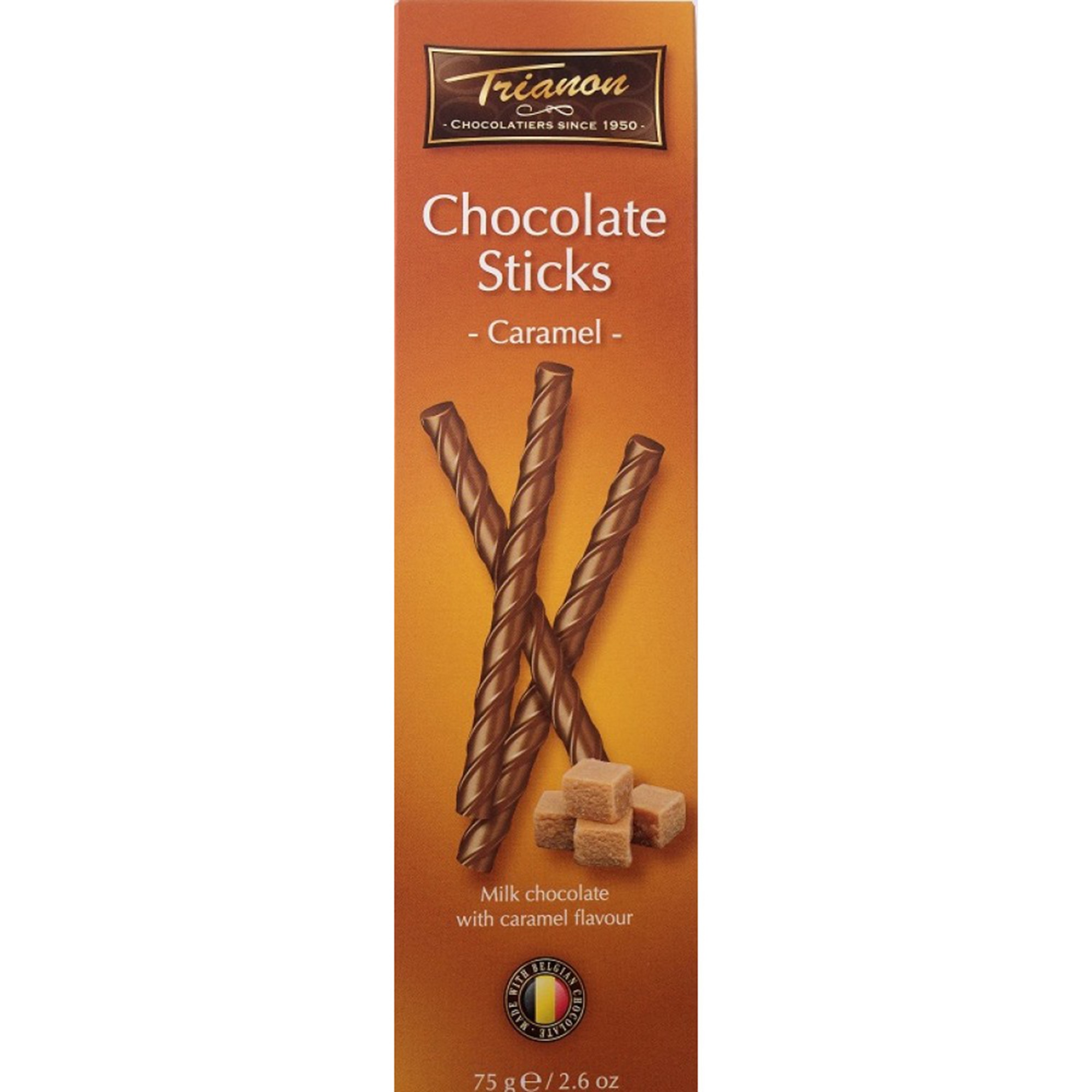 Sticks ciocolata cu caramel Trianon, 75g