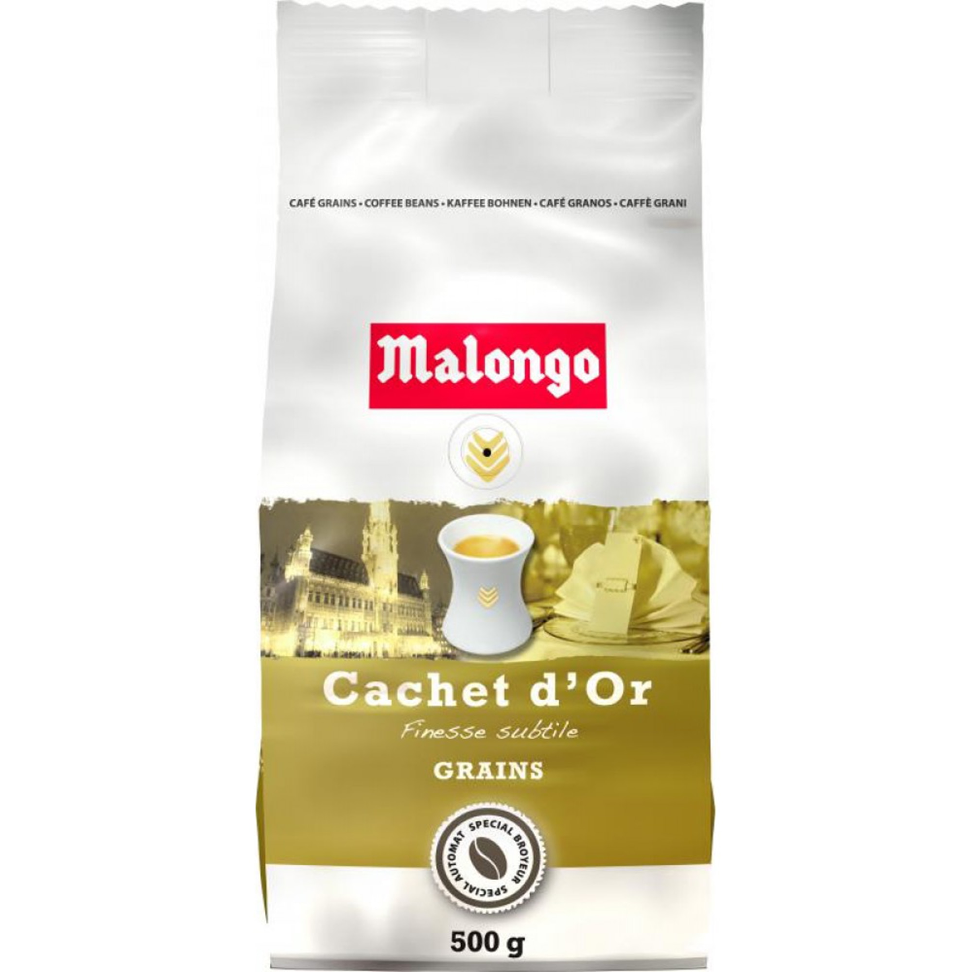 Cafea boabe Malongo Cachet d’Or, 500g
