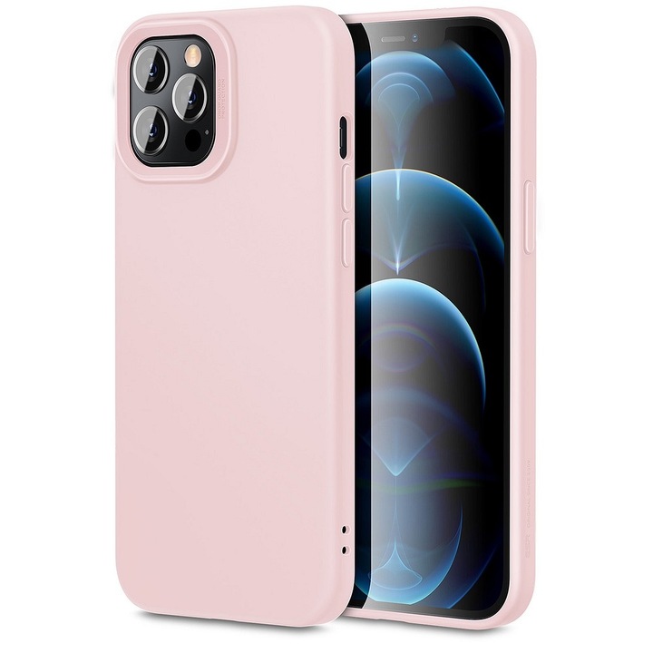 Husa pentru iPhone 12 / 12 Pro ESR cloud pink