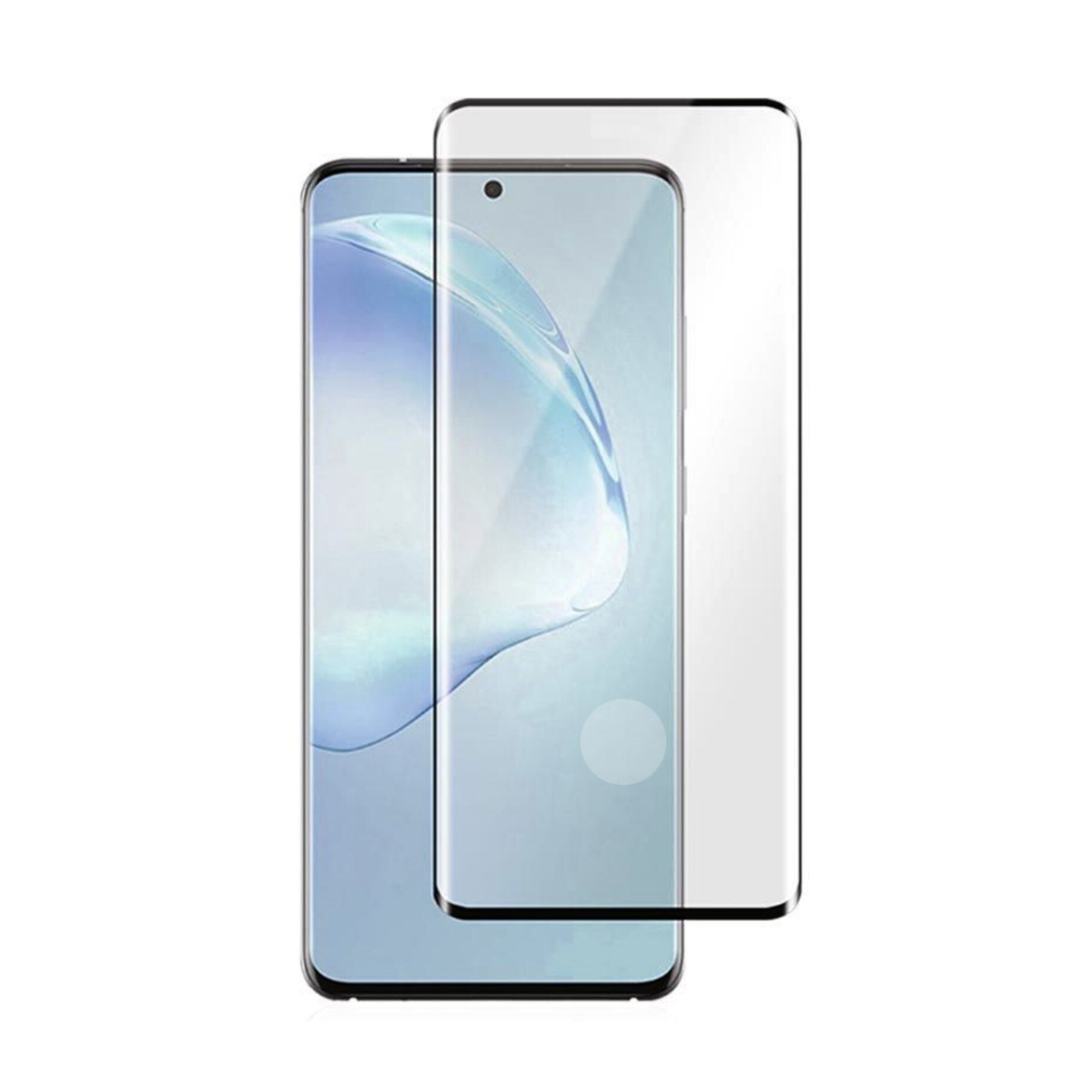 Folie de protectie Polimer dur 2.5D, Display, Bibilel, compatibila cu Samsung S21 Ultra, Transparenta, BBL2061