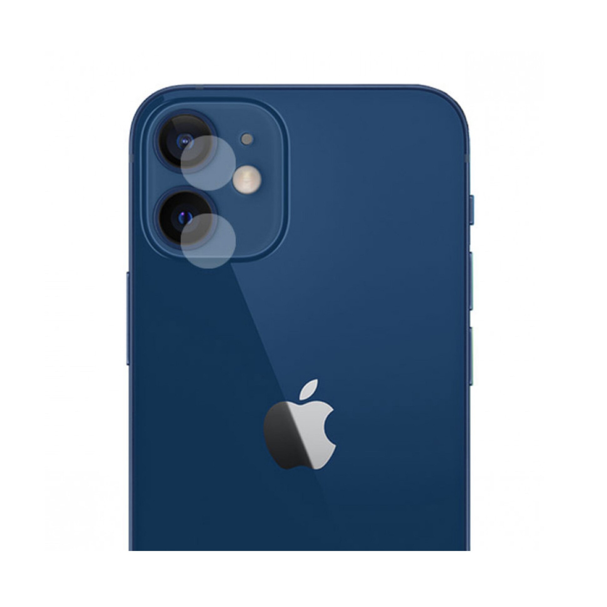 Folie de protectie Sticla securizata 9H, pentru lentile camera spate, Bibilel, compatibila cu iPhone 12 Mini, Transparenta, BBL2064