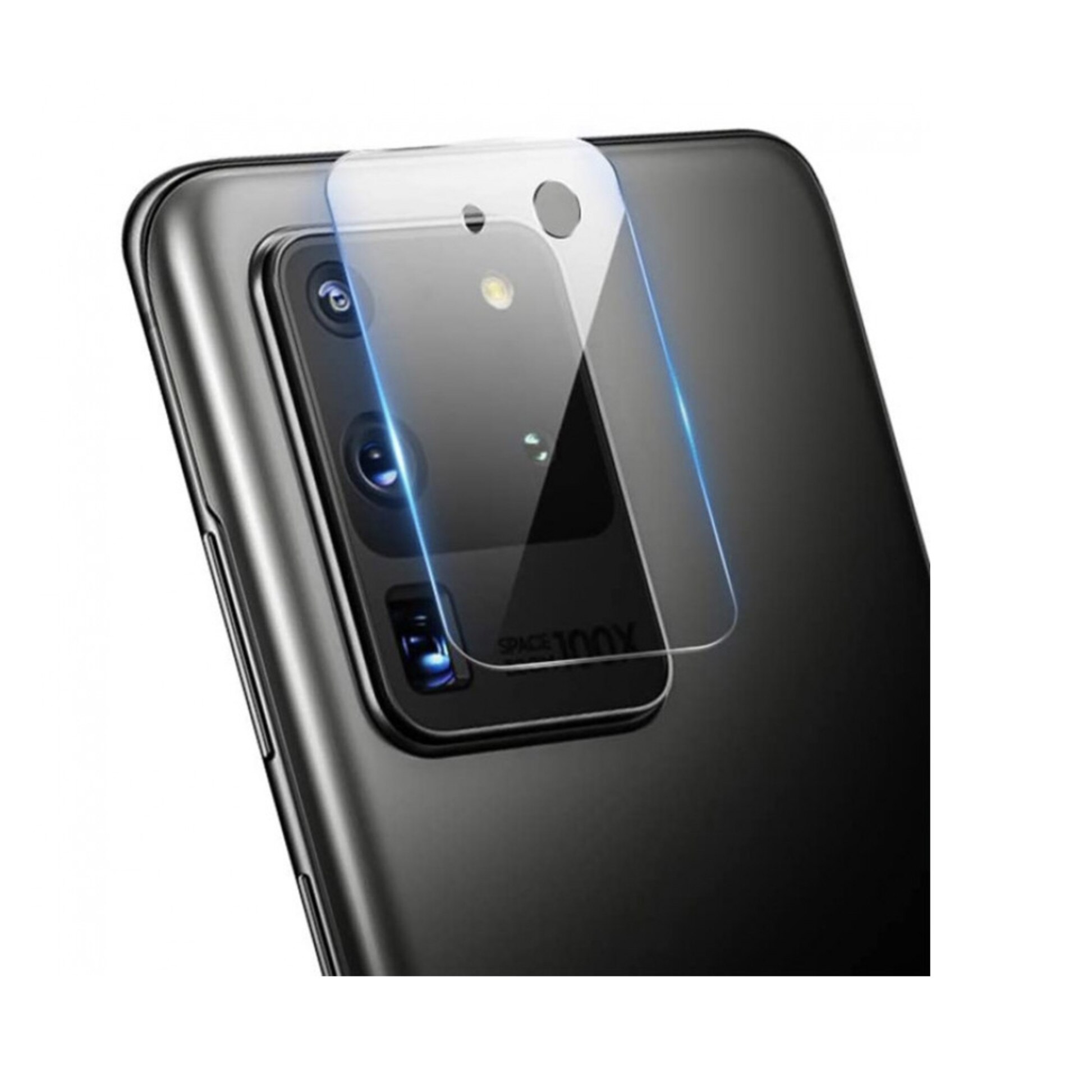 Folie de protectie Sticla securizata 9H, pentru camera spate, Bibilel, compatibila cu Samsung S20 Ultra, Transparenta, BBL2063