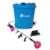 pompa stropit electrica danubewd tools 12 litri 55 bar  acumulator 12v 8ah  5 duze imagen 3_0_
0