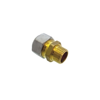 Niplu conector Dm.16 x 1/2 Niplu conector Dm.16 x 1/2