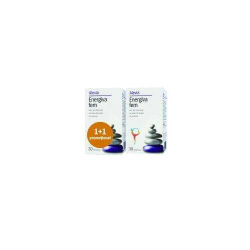 Energiva Fem 30cpr cu 30cpr Alevia