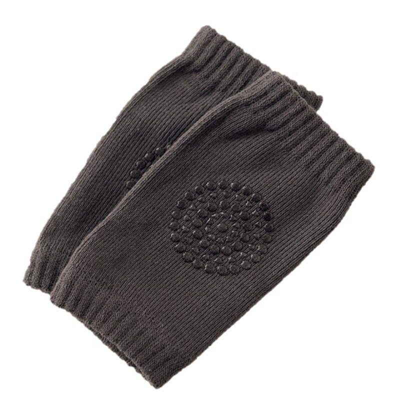 Genunchiere bebelusi, antialunecare, marime unica - negru