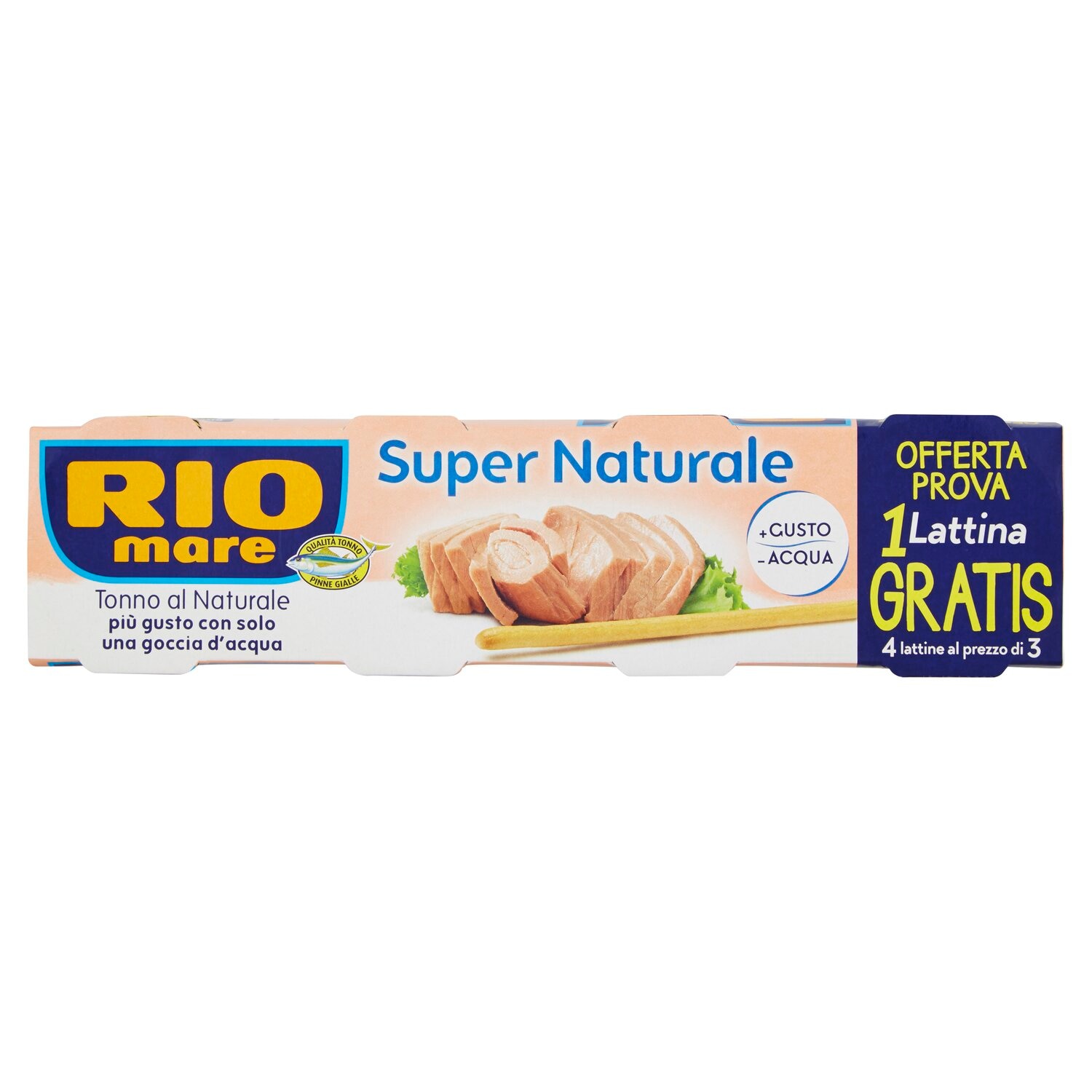Ton Super Natural Rio Mare, set 4 buc x 56 g