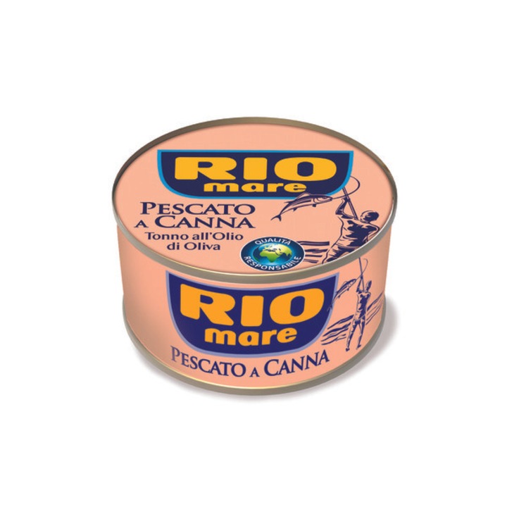 Rio Mare zsinórral halászott olívaolajos tonhal, 80 g