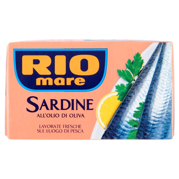 Sardine in Ulei de Masline Rio Mare, 120 g