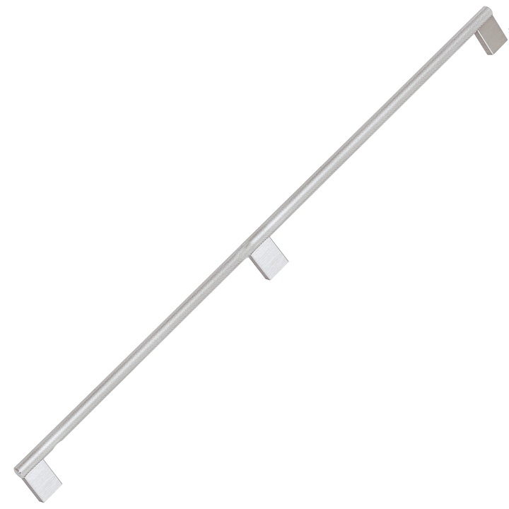 Maner pentru mobilier Graf Mini Long, finisaj otel inoxidabil, L 1200 mm