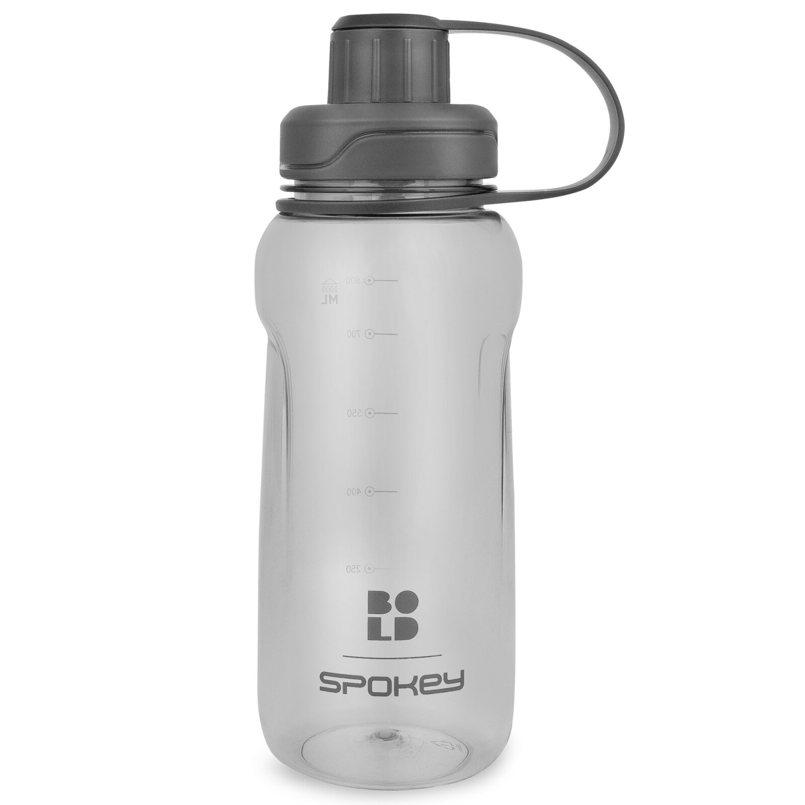 Bidon apa Spokey, Bold, 1litru, BPA free, Gri