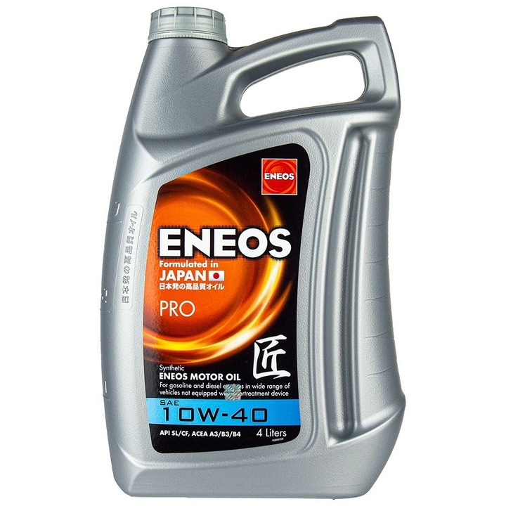 Моторно масло Eneos Pro, 10W40, 4 литра