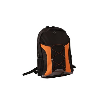 Ghiozdan negru/portocaliu, 31 x 13x 41 cm , VIVO Ghiozdan negru/portocaliu, 31 x 13x 41 cm , VIVO