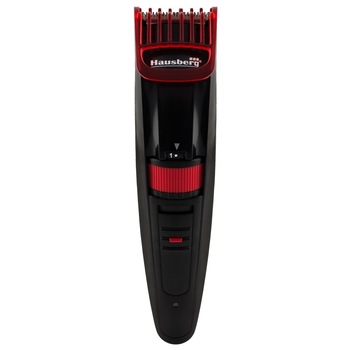 Masina de tuns reincarcabila HAUSBERG HB66R, cu adaptor, rosu Masina de tuns reincarcabila HAUSBERG HB66R, cu adaptor, rosu