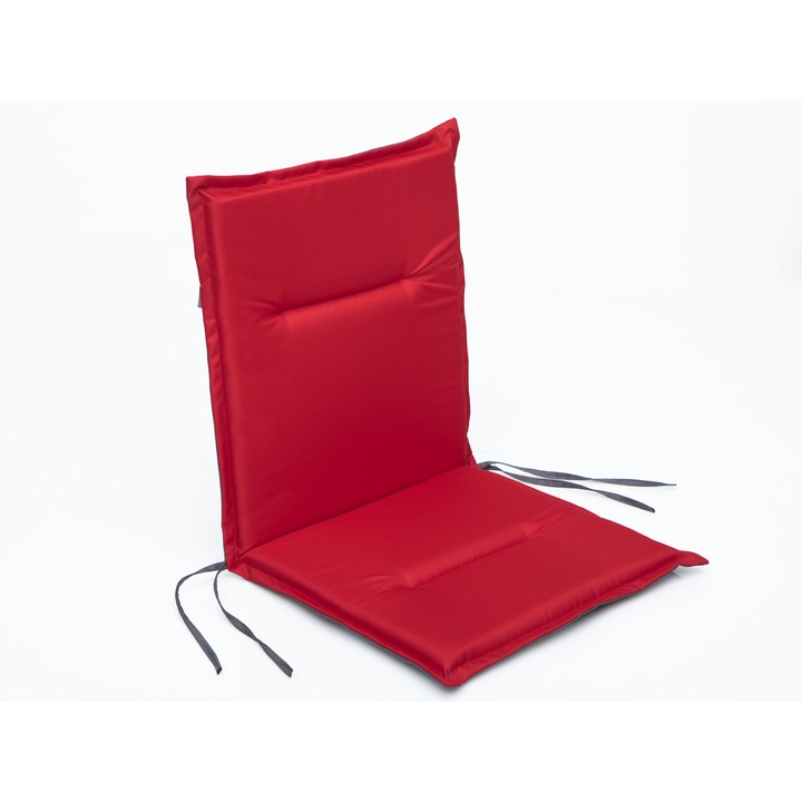 Възглавница за градина "Маями" Кармин + Графит 98x46x4 см