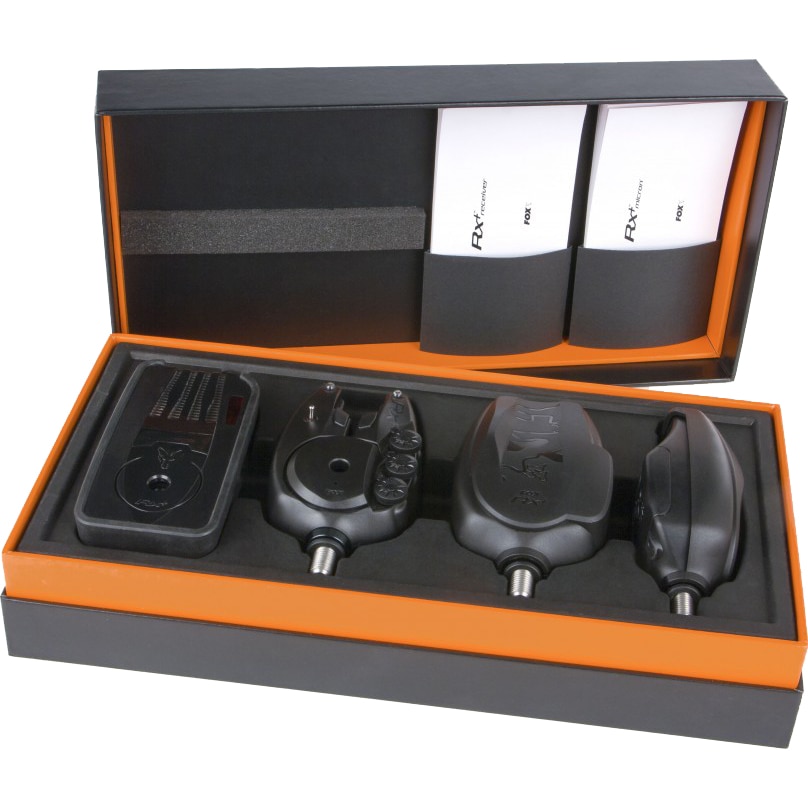 Set 3 Avertizori cu statie Fox RX+ 3 bucati