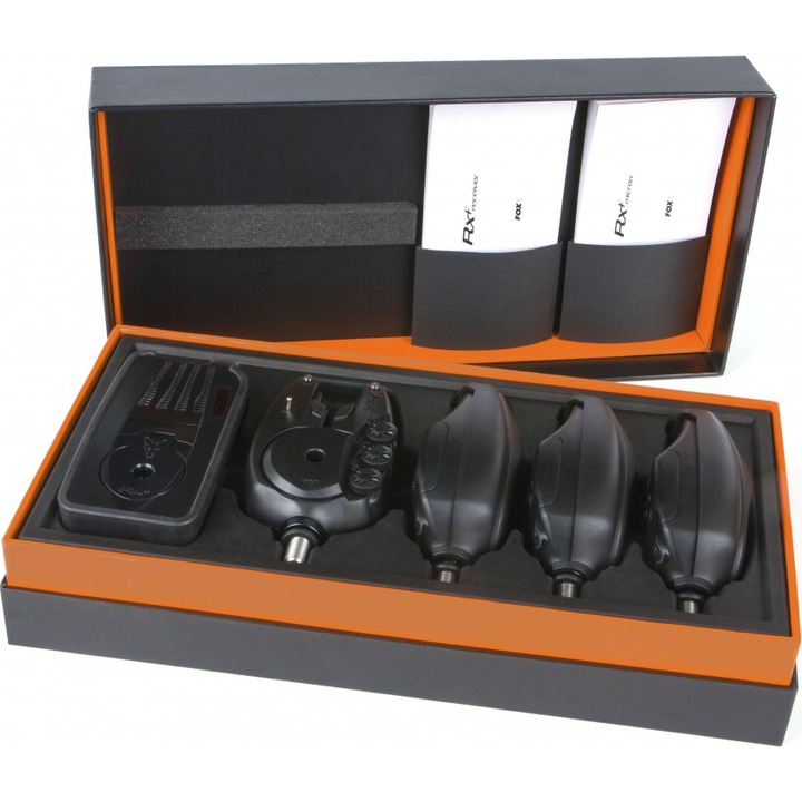 Set 4 Avertizori cu statie Fox RX+ 4
