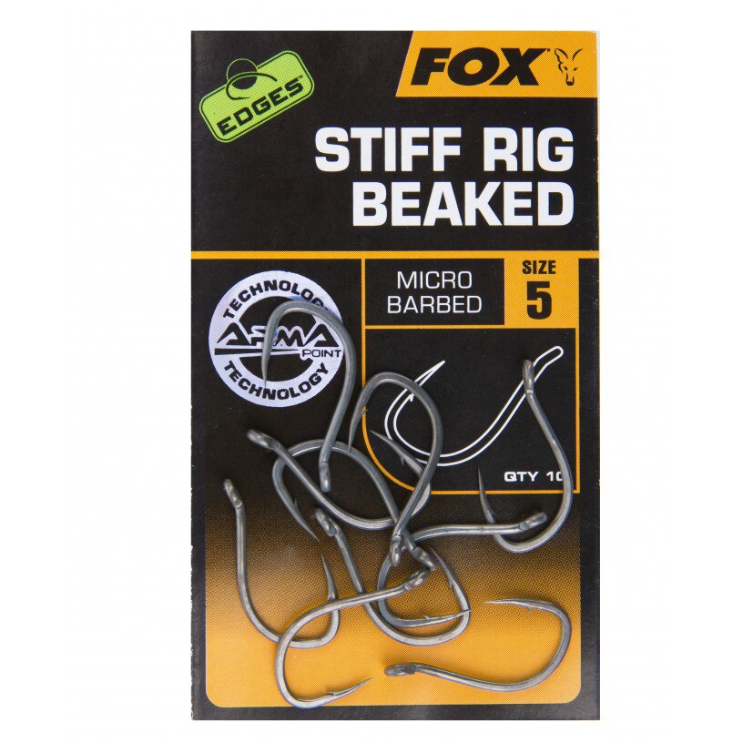 Carlige Fox Edges Armapoint Stiff Rig Beaked nr.5