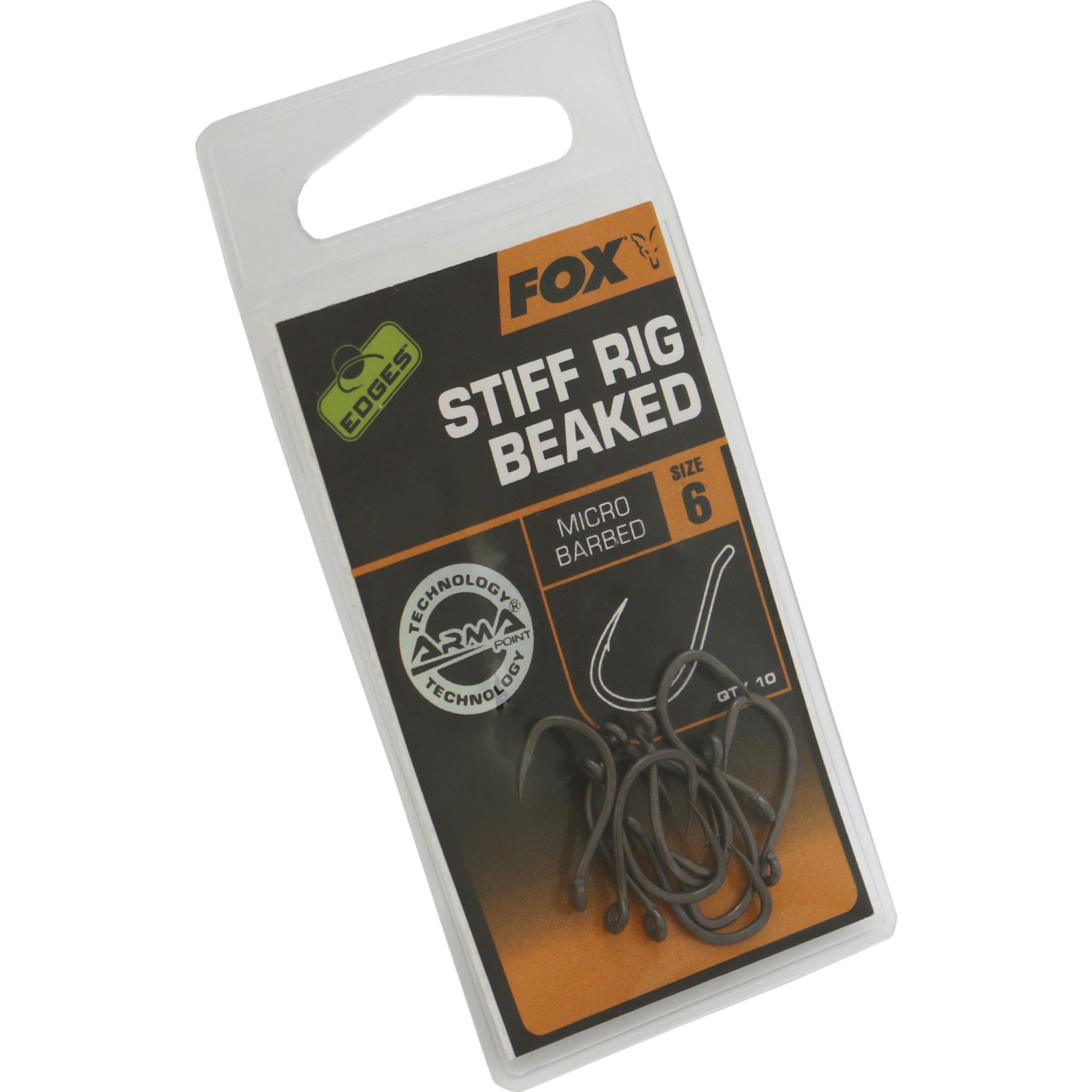 Carlige Fox Edges Armapoint Stiff Rig Beaked nr.6
