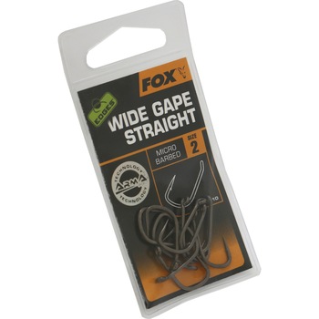 Carlige Fox Edges Armapoint Wide Gape Straight nr.2 Carlige Fox Edges Armapoint Wide Gape Straight nr.2